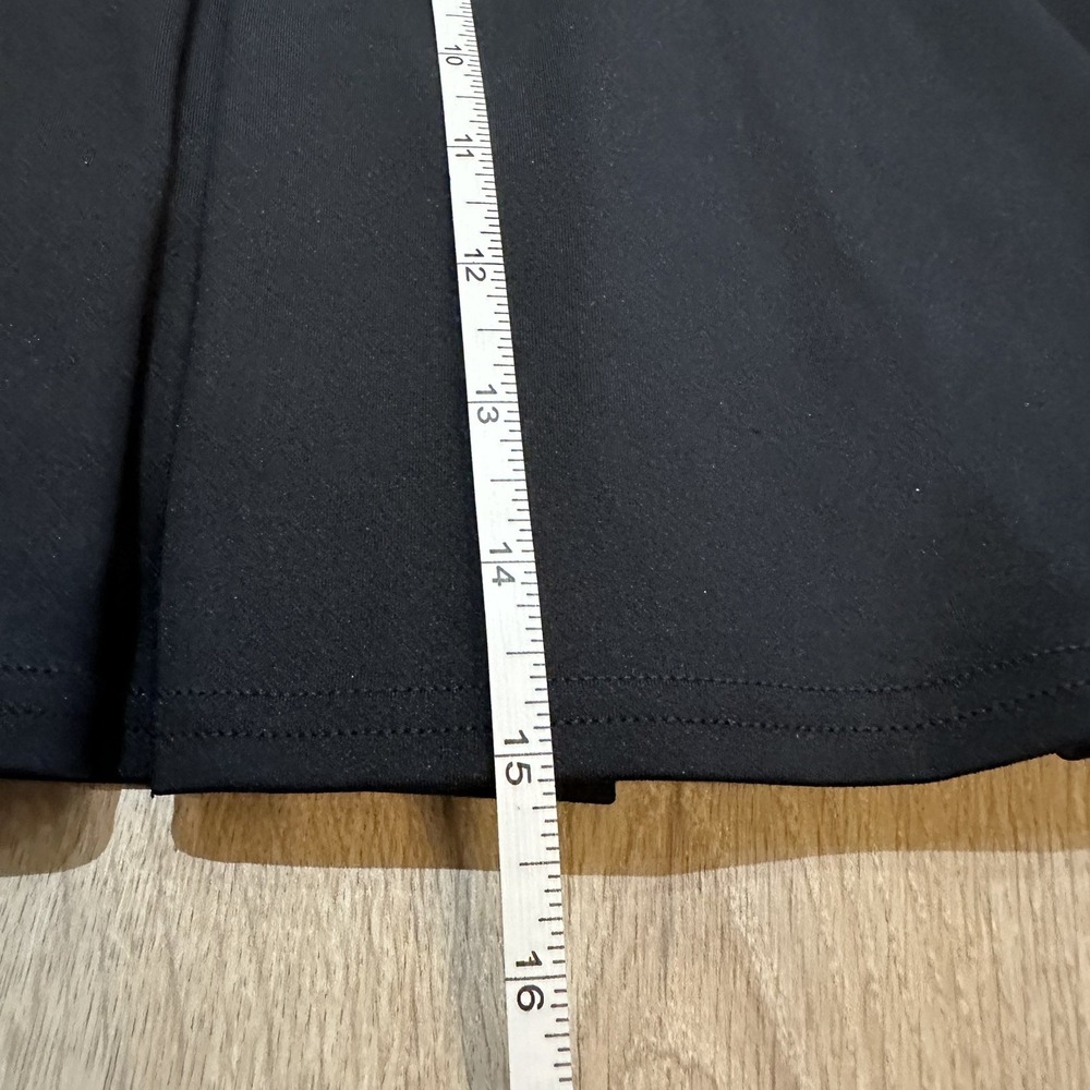 Ivy Park Tennis Skirt Womens Size XL Black Short Lined Golf Pickleball Gym - Picture 8 of 9